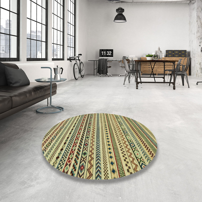 Tapis abstrait moderne 2188, Rond 4 pi