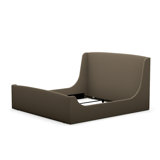 Swan Upholstered King Bed