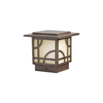 Larkin Estate Low Voltage Metal Fence Post Cap Light