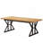 Taneja Metal Base Dining Table-604860297-642122181