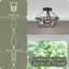 Plafonnier semi-encastré 3 lumières 12,5 po Baptiste-2105934256