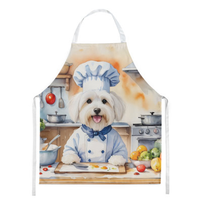 No Pattern Bib Apron