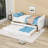 Wood Daybed with Drawers and Trundle