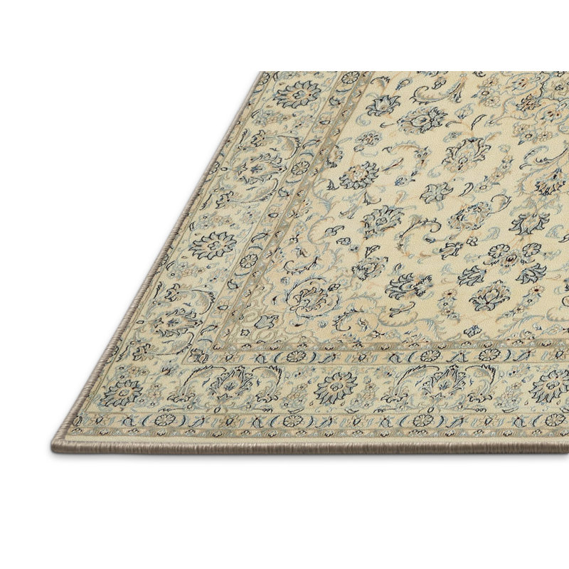 Tapis oriental en laine / polyester tissé à la machine Adur, Rectangle 2 pi x 5 pi