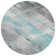 Machine Washable Indoor/Outdoor Claudian ACN1540 Teal Rug