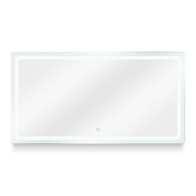 Miroir de meuble-lavabo mural moderne et contemporain à DEL Porphyrion