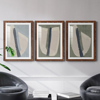 «Paper Slice II», ensemble de 3 reproductions de cadres photo