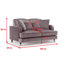 Letman Teddy Fabric Sofa-2000731416-1955850534