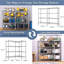 Yelena 180 cm W Shelving Unit-1179672862