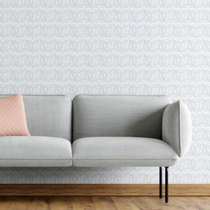 Papier peint adhésif illusion Chevron N05186