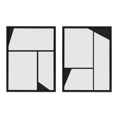 Bauhaus Sleek Abstract Painting