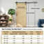 Porte de grange coulissante 84 po H 84 po-121412584-121450072-123099049