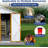 8 ft. W X 6 ft. D Metal Storage Shed