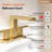 2 Handle Centerset Bathroom Faucet? Bathroom Faucets For Sink 3 Hole? 4-Inch Bathroom Sink Faucet? Bathroom Faucets With Pop-Up Drain & Supply Lines-101256057