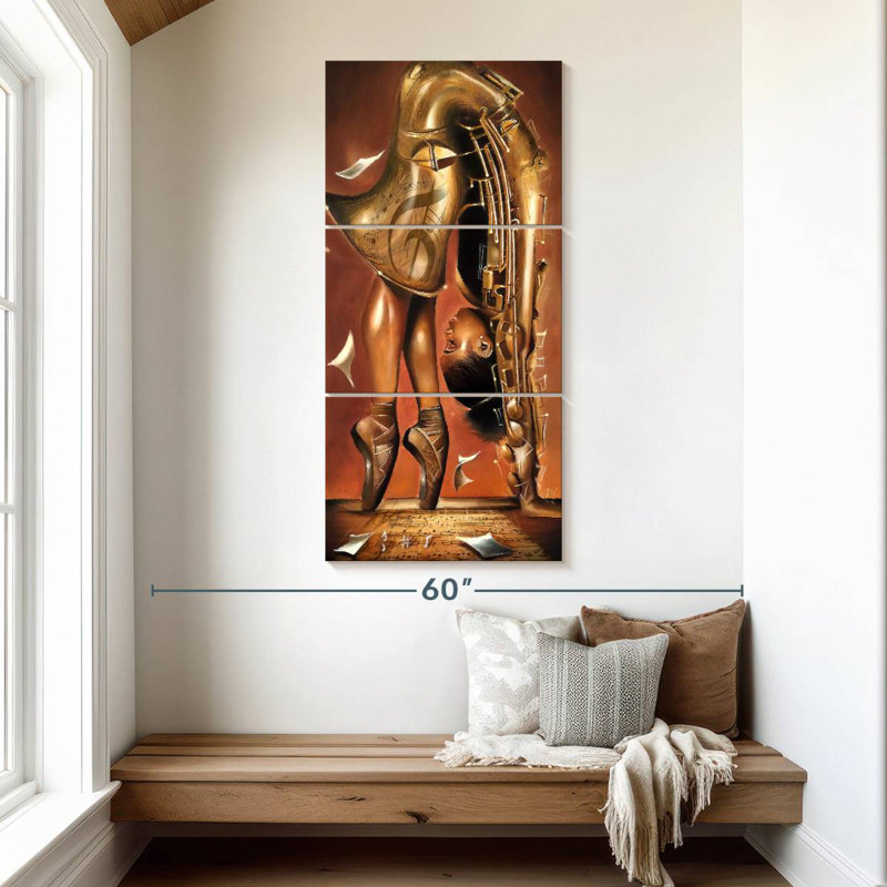 Balletic Tune, H 52 po x l 24 po