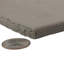 Quarry 6" x 6" Ceramic Bullnose Tile Trim in Grey