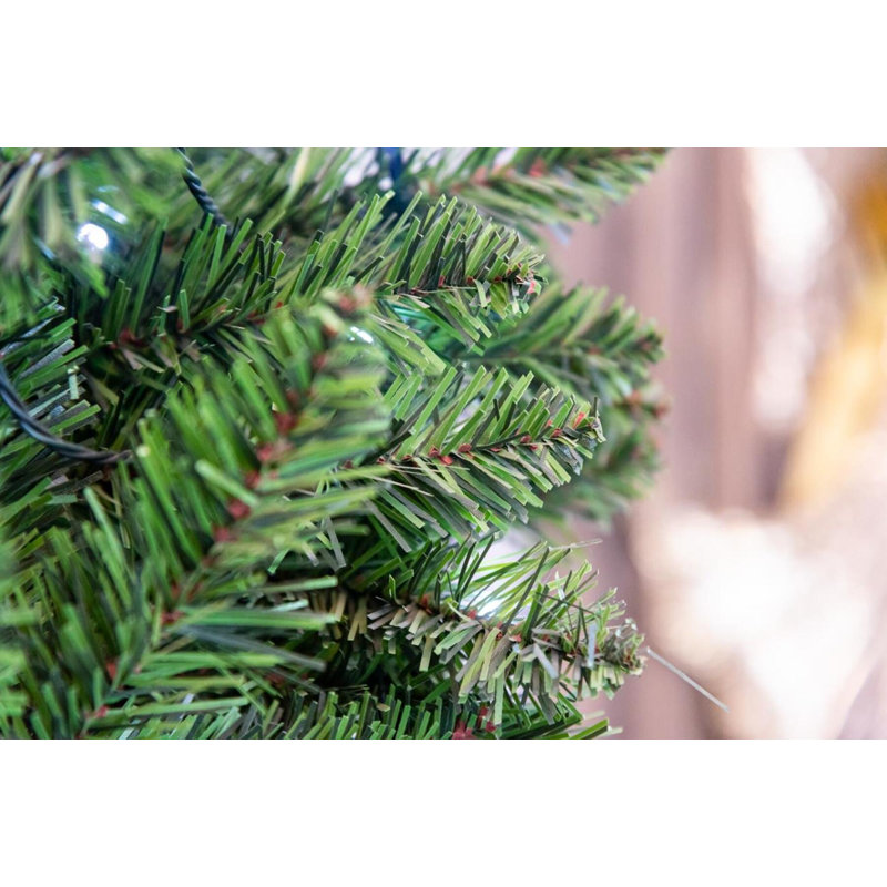 6.89' H Lighted Artificial Christmas Tree