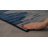 Geometric Navy/Blue Indoor/Outdoor High-Low Area Rug-515871105