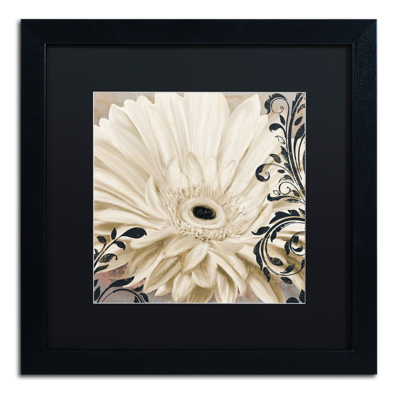 «Winter White I» par Jadaya, reproduction d'art encadrée, Noir, H 16 po x l 16 po x P 0,5 po