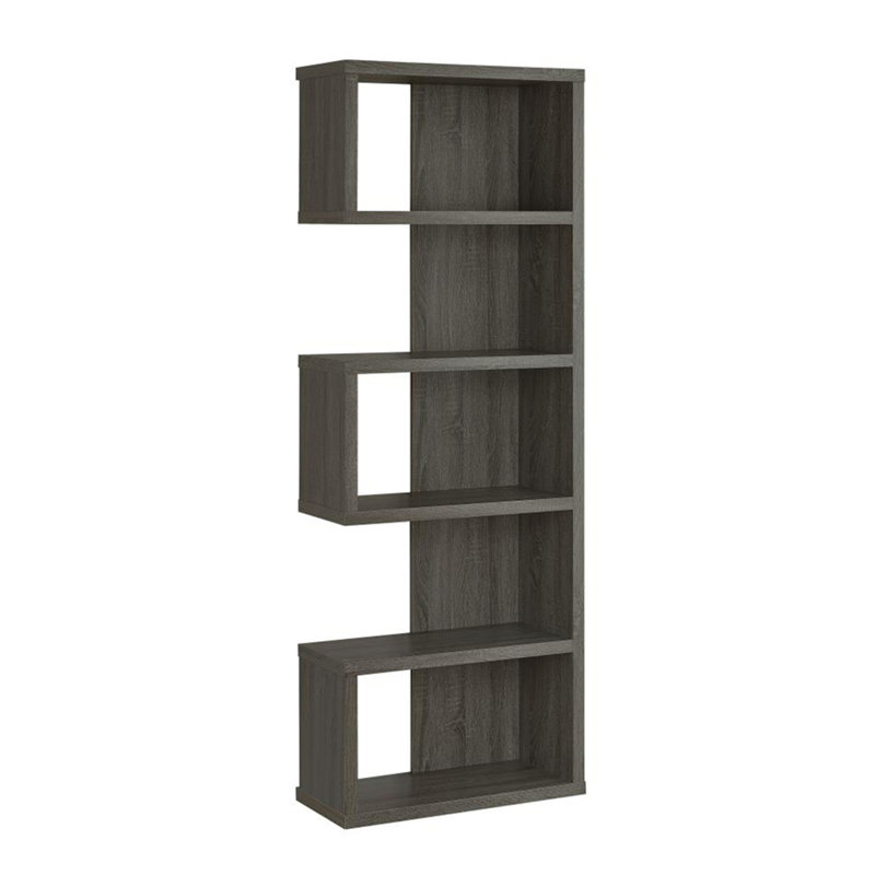 Contemporary 5-tier Bookcase