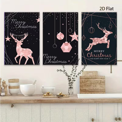 3 Piece Wrapped Canvas Print
