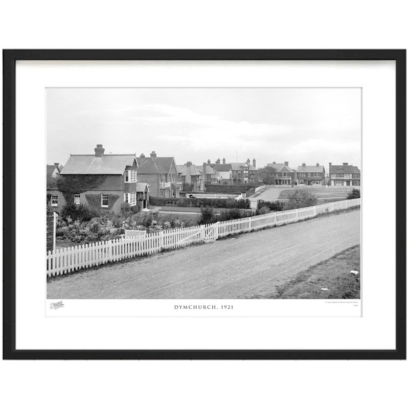 Dymchurch, 1921 - Single Picture Frame Print, 40cm H x 50cm W x 2.3cm D