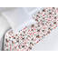 Ambesonne Valentines Bed Runner Hearts in Lamps Romance Vermilion and Scarlet-106928975