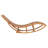 Kennerdell 24" Long Teak Single Chaise