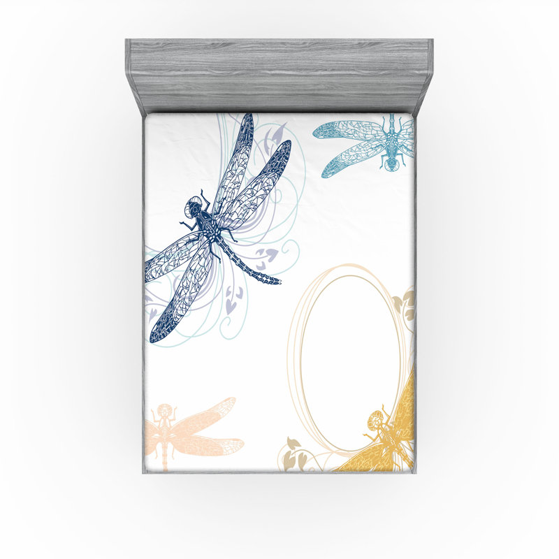 Multicolore Ambesonne, Drap-housse de taille très grand