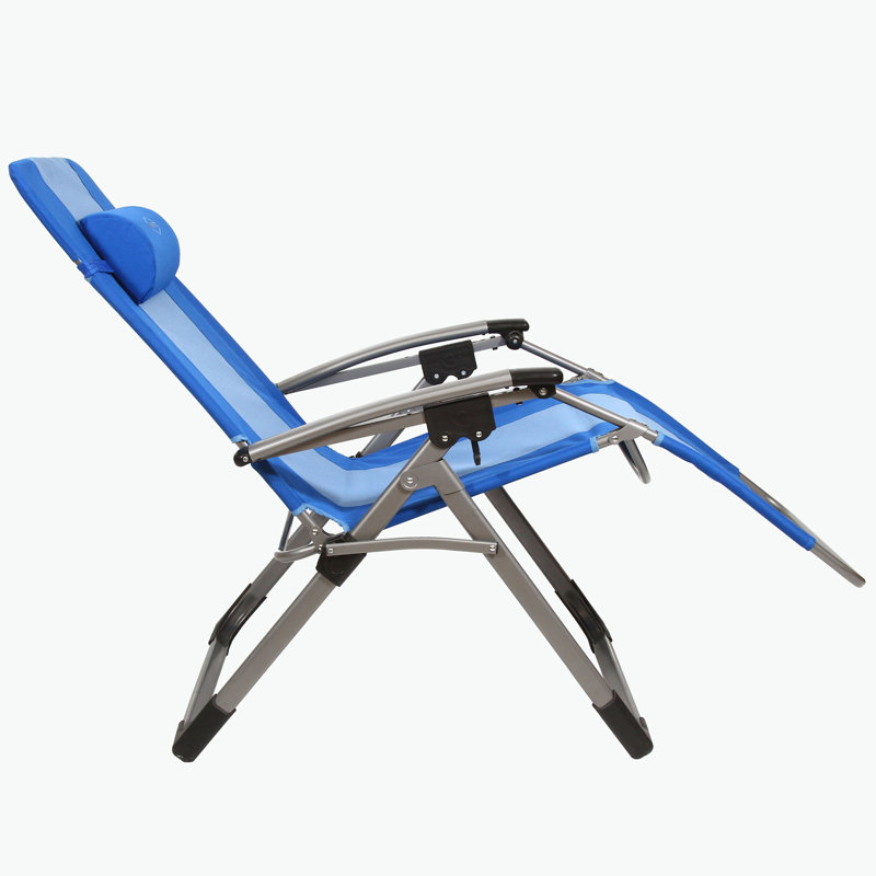Fauteuil inclinable zéro gravité, Bleu