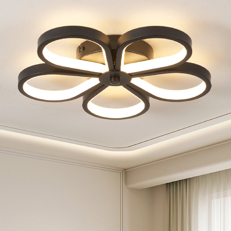 5 - Light 30cm Acrylic LED Flush Mount