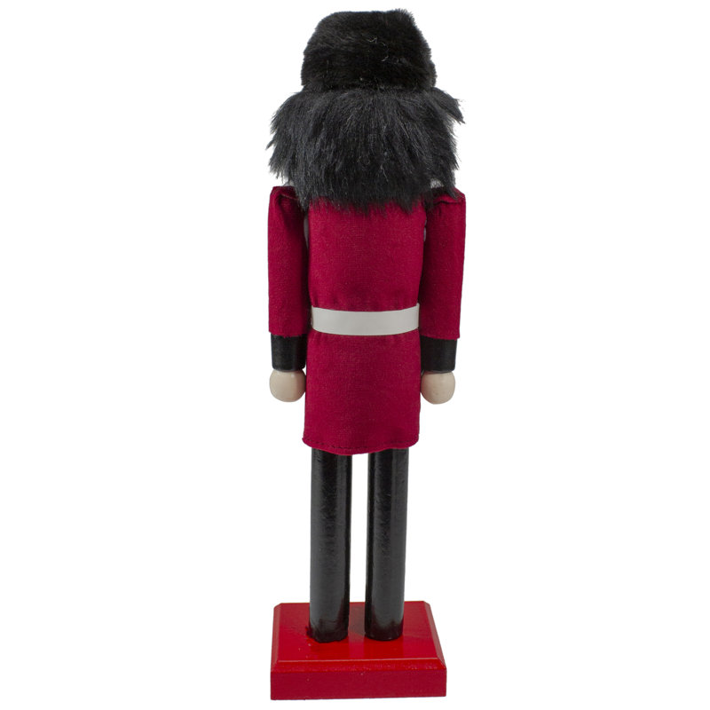 Soldat casse-noisette 14 po rouge et noir Royal Guard