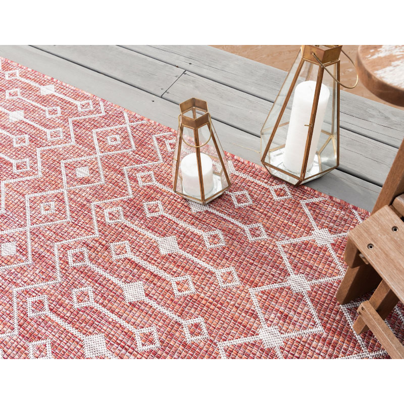 Tapis d'extérieur Preen couleur rouille, Tapis de couloir 2 pi x 6 pi
