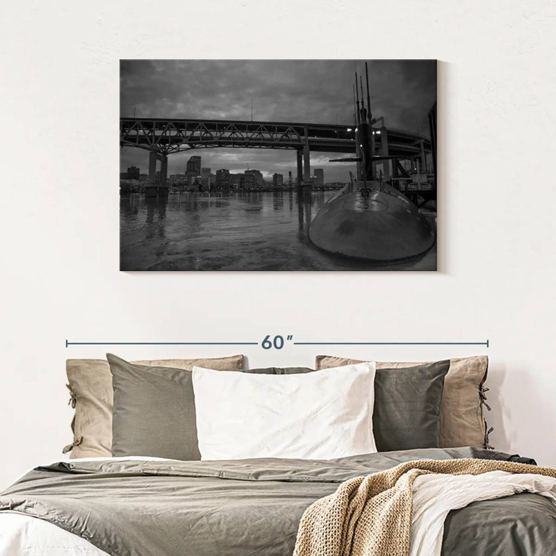Mait Submarine, 30" H x 45" W