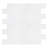 3'' W x 5'' L Polyvinyl Chloride (PVC) Peel and Stick Subway Tile