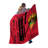 NHL Digitize Raschel Throw Blanket - Oversized 60 x 80 Inches Ultra-Soft Licensed Team Logo Bedding-1182010033-1182010038