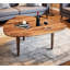 Table basse 37 "en bois de rose avec finition naturelle Nahima