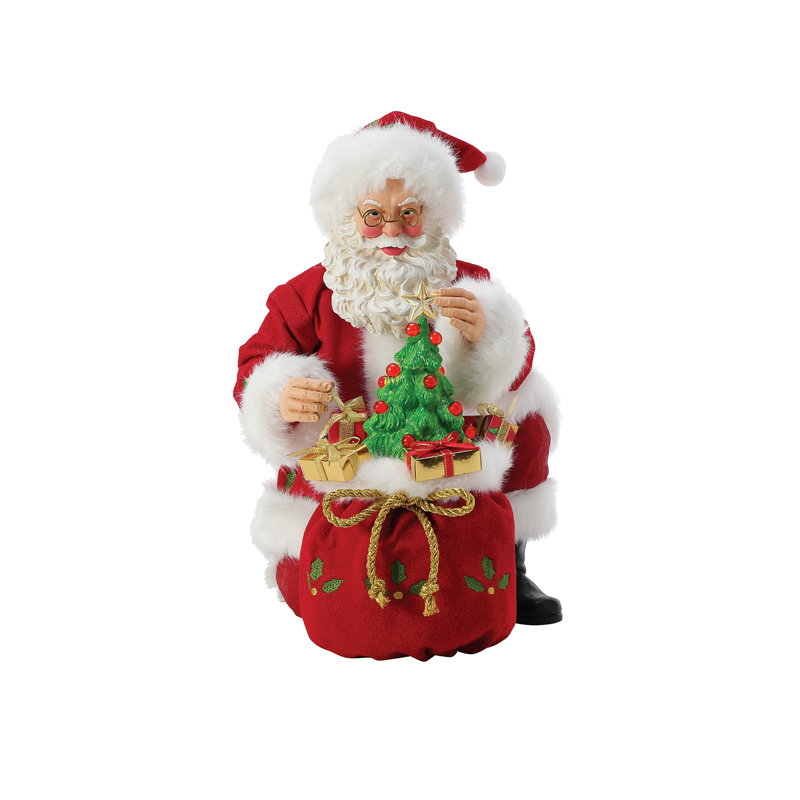 Christmas Traditions Holiday Favorite Santa 12.5in