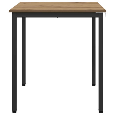 Metal Base Dining Table