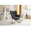 Chaise berçante en tissu Teddy-1079234800