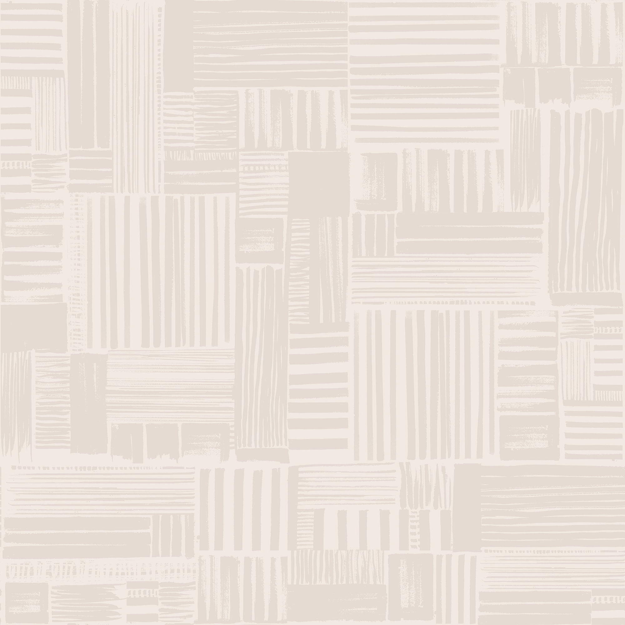 Yuki Osada Modern Geometric Wallpaper, Blush