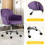 Chaise basse en velours, réglable, mauve