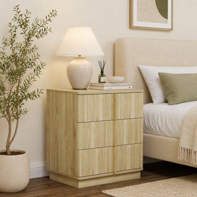 3 Drawer Nightstand