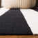 Brookvale Striped Hand-Woven Cotton Area Rug in Black/Ivory