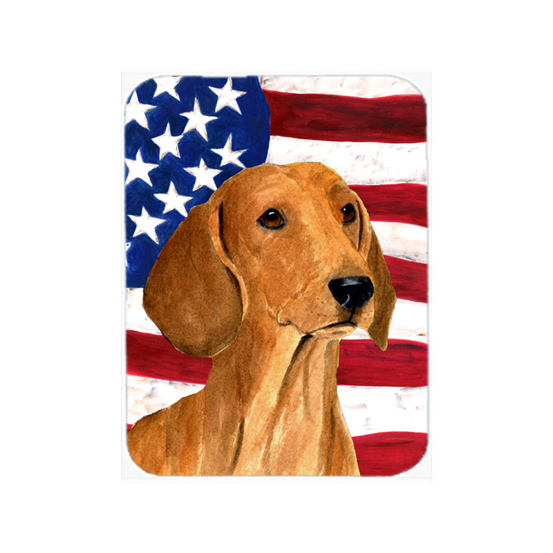 Planche à découper trinx American American Flag avec teckel