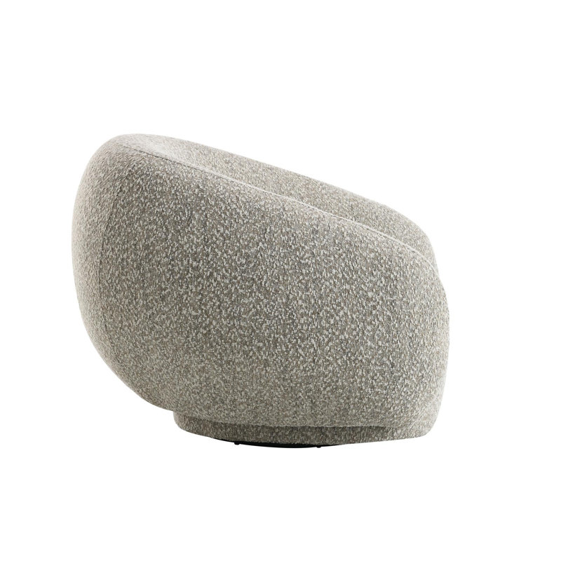 Isabel Chair W/Swivel,Accent chair,Living room chair, Sarvar Brown Boucle
