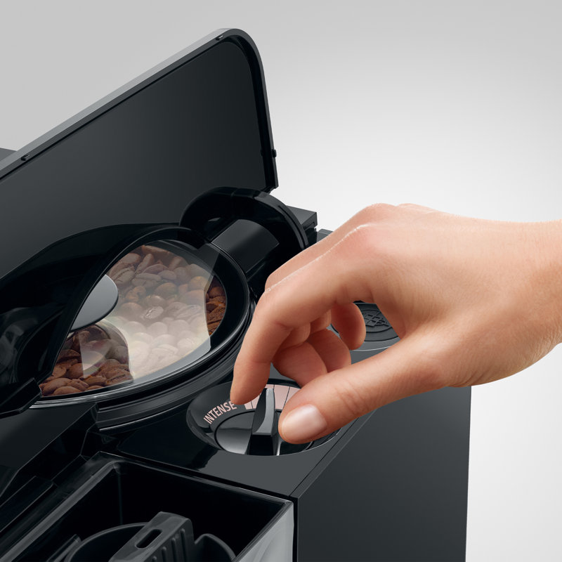 C9 Piano Black Automatic Coffee Machine, Black