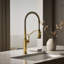 Tournant Single Handle Pull Down Kitchen Faucet-347695817