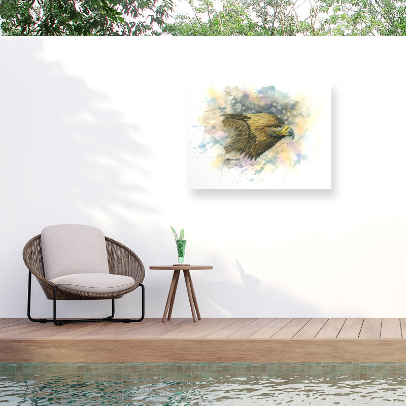 Toile d'extérieur Dave Bartholet Golden Eagle, H 14 po x l 19 po