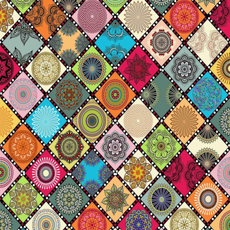 Premium Hall Carpet (3.3 x 9.8 ft), 100% Polyester, 8 mm Pile Height | Antibacterial, Non-Slip PVC Dot Underside, 650 gr/m² | Machine Washable, 3D Digital Printing | Ideal for Living Room & Entryways, Durable & Stylish Design